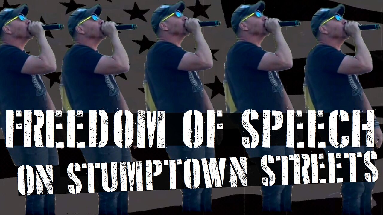 FREEDOM OF SPEECH on STUMPTOWN STREETS JULY 2023