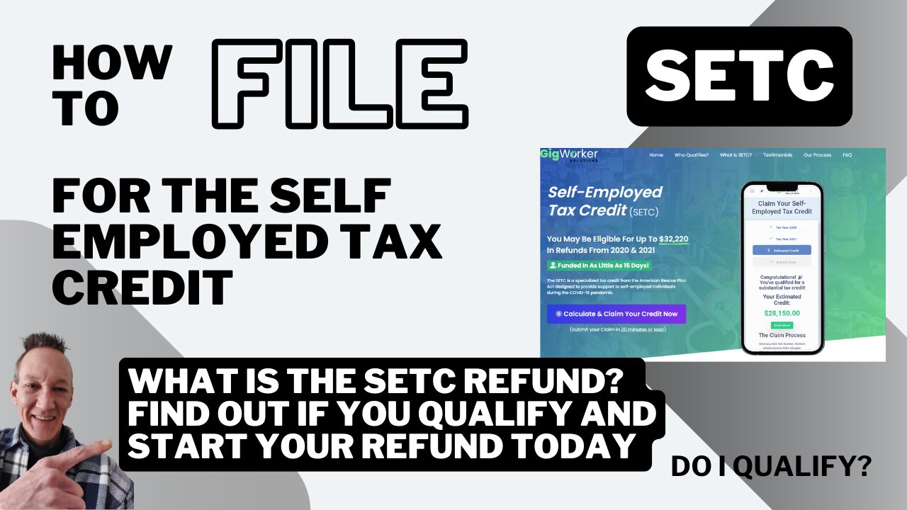 How To File For The Self-Employed Tax Credit | Find Out If You Qualify Today