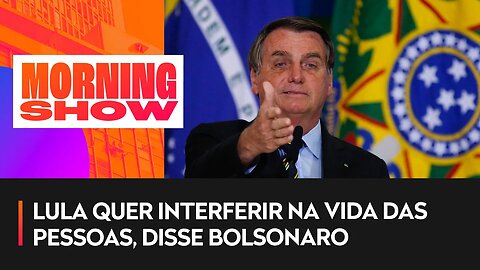 Bolsonaro rebate falas de Lula sobre classe média