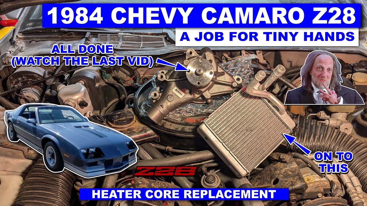 Are Your Hands Small Enough? - Replacing The Heater Core On A 3rd Gen F-body - Project Hand Me Down