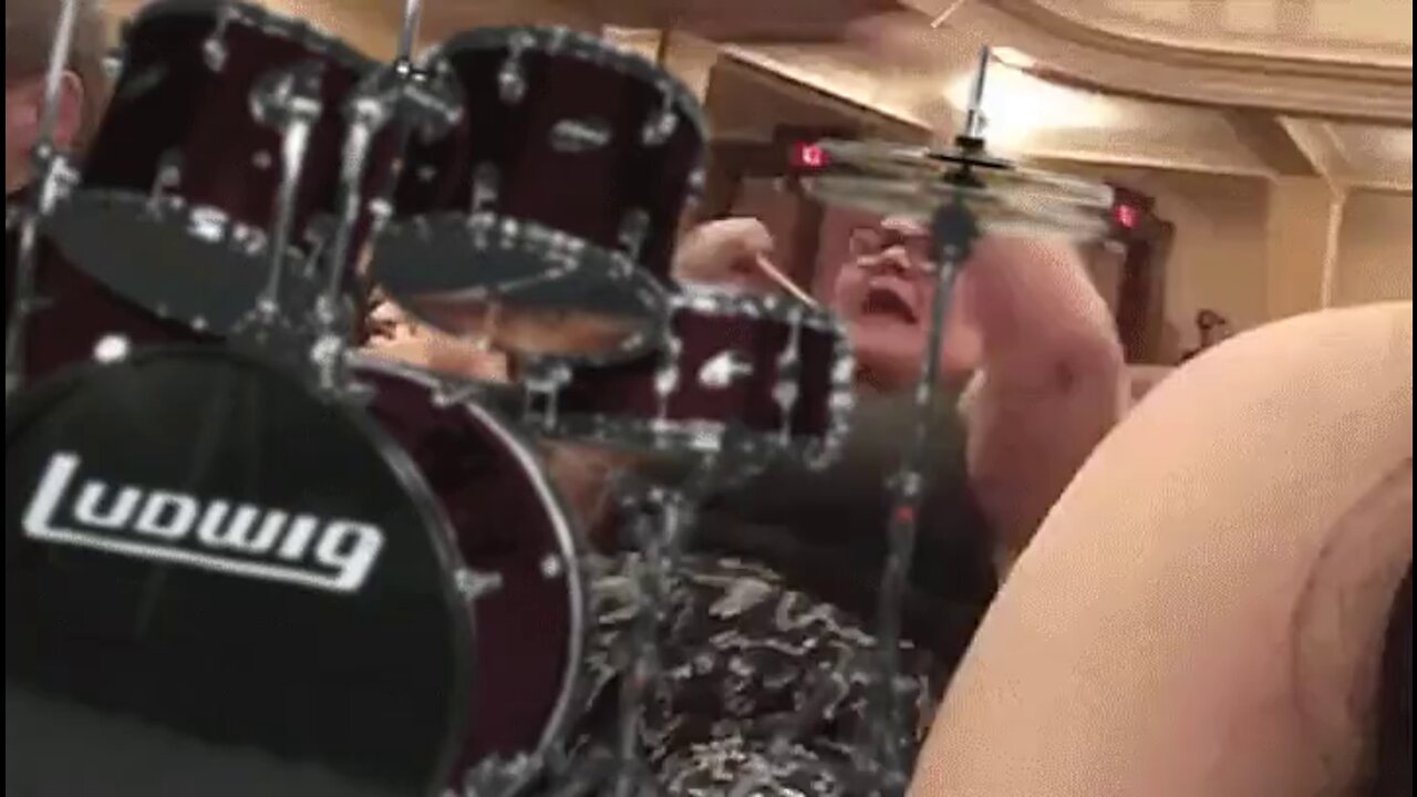 TrigglyPuff On The Drums - No Audio [hd 480p]