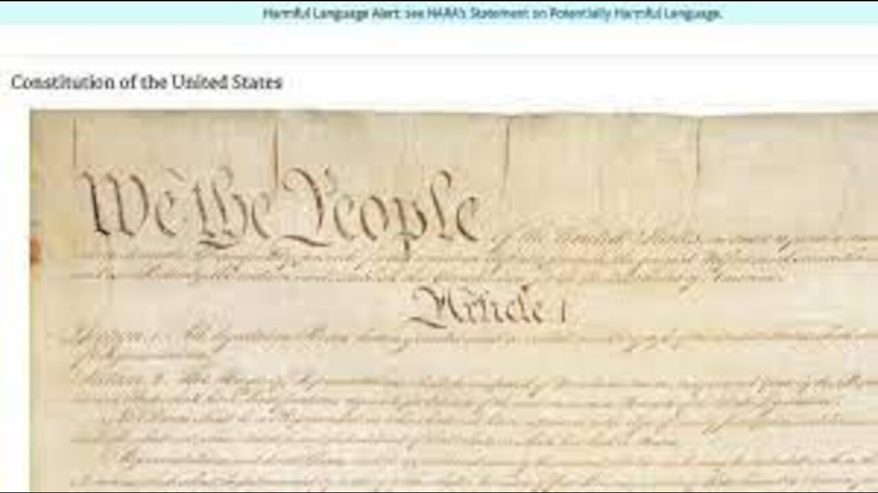 National Archives Gives US Constitution & Declaration of Independence ‘Warning Labels’
