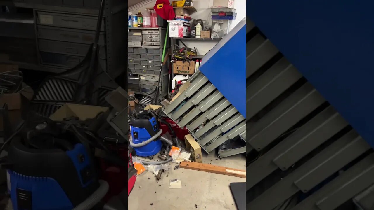 Tool Cabinet Fail #tools #hardware #cars #automotive #toolbox #fail #mechanic #bmw