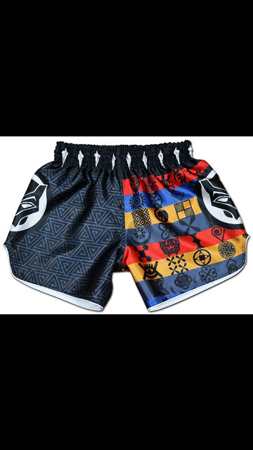 BLACK PANTHER 🐈‍⬛ Muay Thai Boxing Fight Shorts
