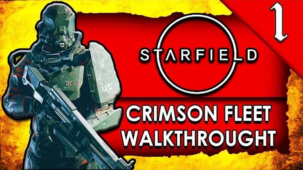 JOINING THE CRIMSON FLEET! 💀 Starfield Crimson Fleet Faction Walkthrough Gameplay #1