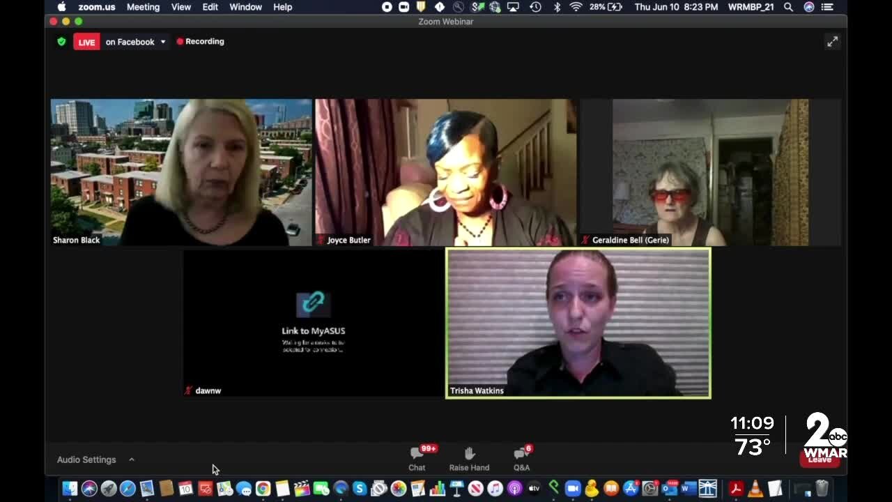 Out of work Marylanders voice frustrations during virtual town hall Thursday night