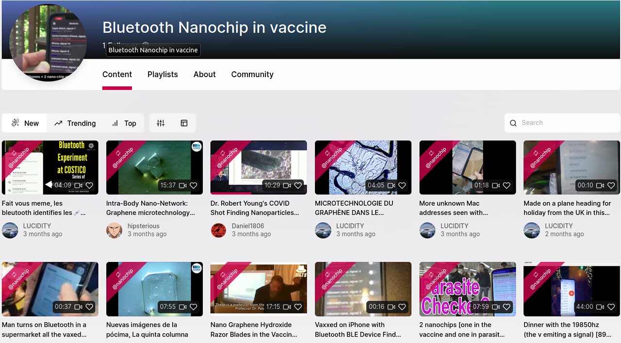 ⁣[Bluetooth Nanochip in vaccine] videos in one place