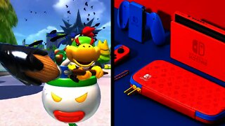 Super Mario 3D World Bowser's Fury Gameplay & NEW Mario Themed Nintendo Switch Announced