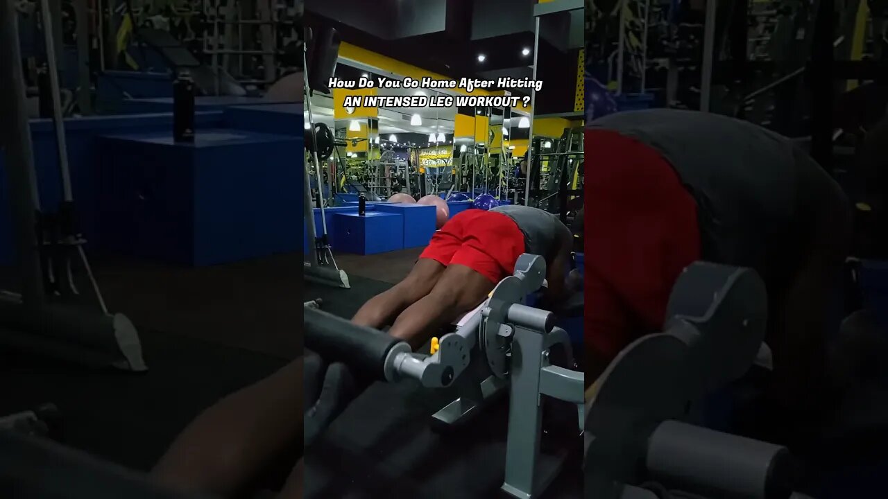 How I Go Home After LEG DAY