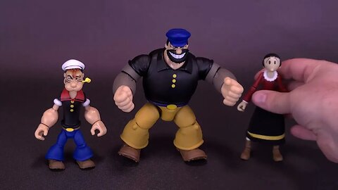 Boss Fight Studio Popeye Classics Wave 1 Bluto 1:12 Figure @TheReviewSpot