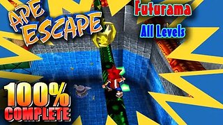 Ape Escape: Futurama [All Levels] - 100% Complete (with commentary) PS1