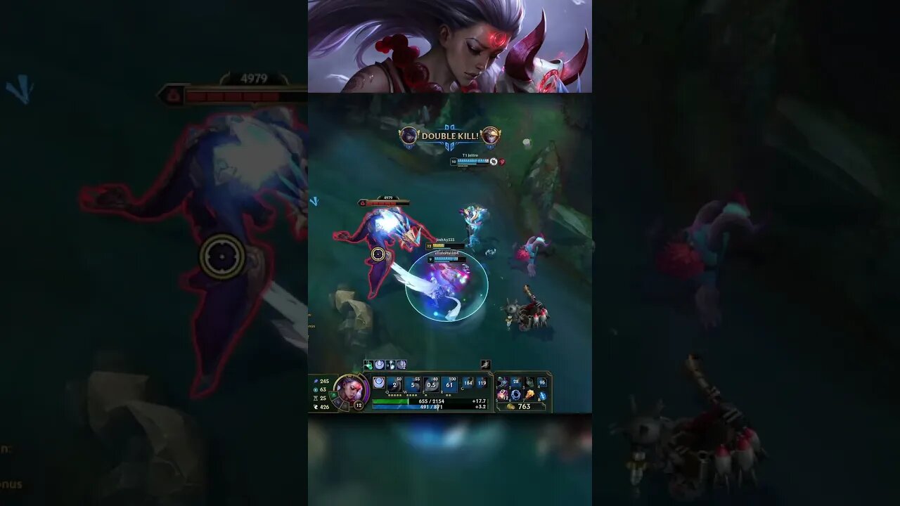 My BEST Flank of 2023 #shorts #diana #leagueoflegends