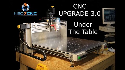 Homemade DIY CNC - Larger CNC 3.0 - Part 2 - Under The Table - Neo7CNC.com