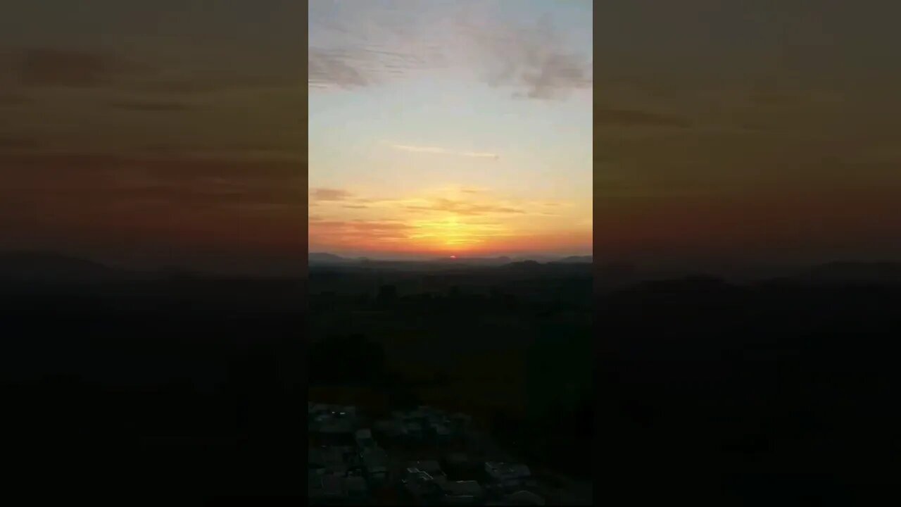 Pôr do sol em Joanópolis SP #joanopolis #serradamantiqueira #shorts #mantiqueira