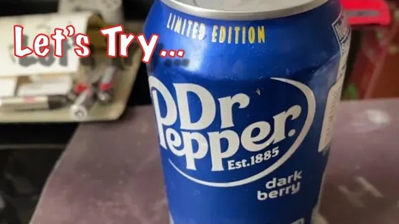 Dr Pepper Dark Berry Taste Test