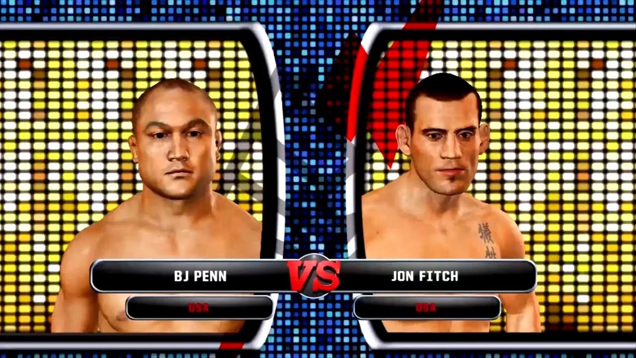 UFC Undisputed 3 Gameplay Jon Fitch vs BJ Penn (Pride)