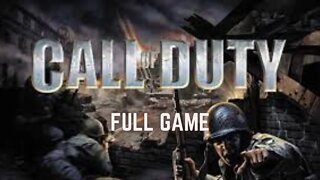 Call Of Duty Full Game Walkthrough Playthrough Longplay - No Commentary (HD 60 FPS)