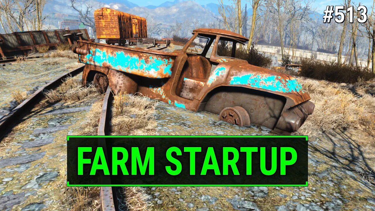 Fallout 4 Unmarked - Gathering Supplies at this Farm Startup | Ep. 513