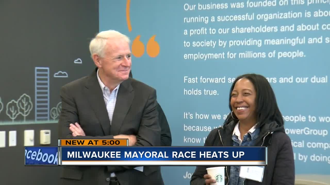 The Milwaukee mayoral race is starting to heat up. Barrett has held the office for 15 years