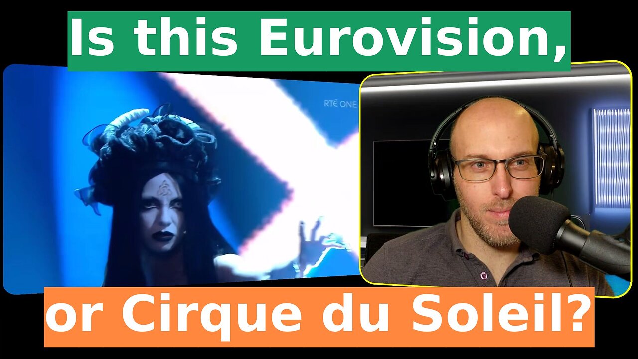 Eurovision fan reaction: Ireland 2024 (Bambie Thug - Doomsday Blue)