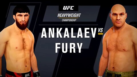 EA Sports UFC 4 Gameplay Tyson Fury vs Magomed Ankalaev