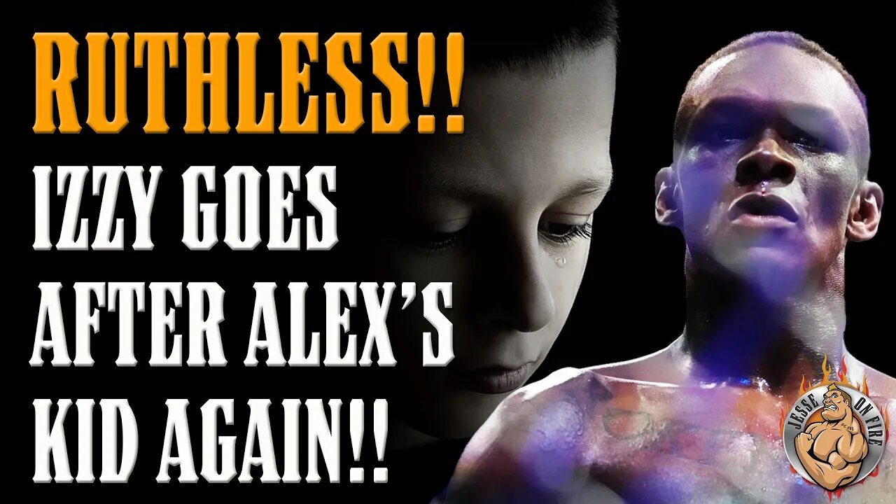 Israel Adesanya DOUBLES DOWN & Goes After Alex Pereira's Son AGAIN!!