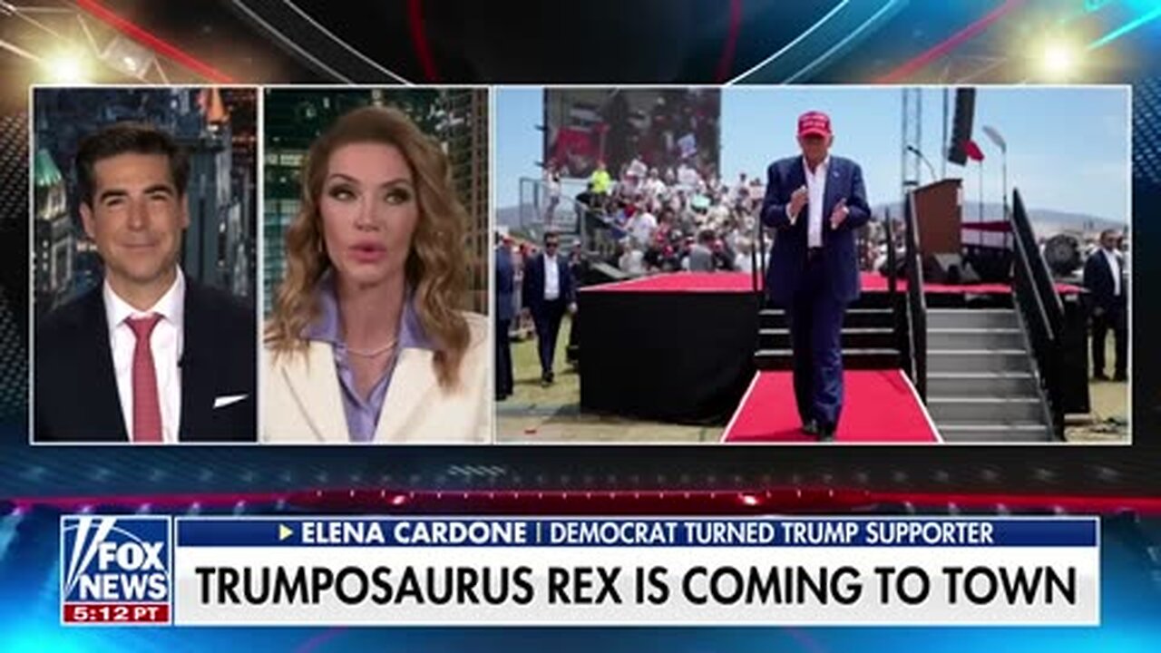 ‘Trumposaurus Rex’ is coming to town, says former Democrat