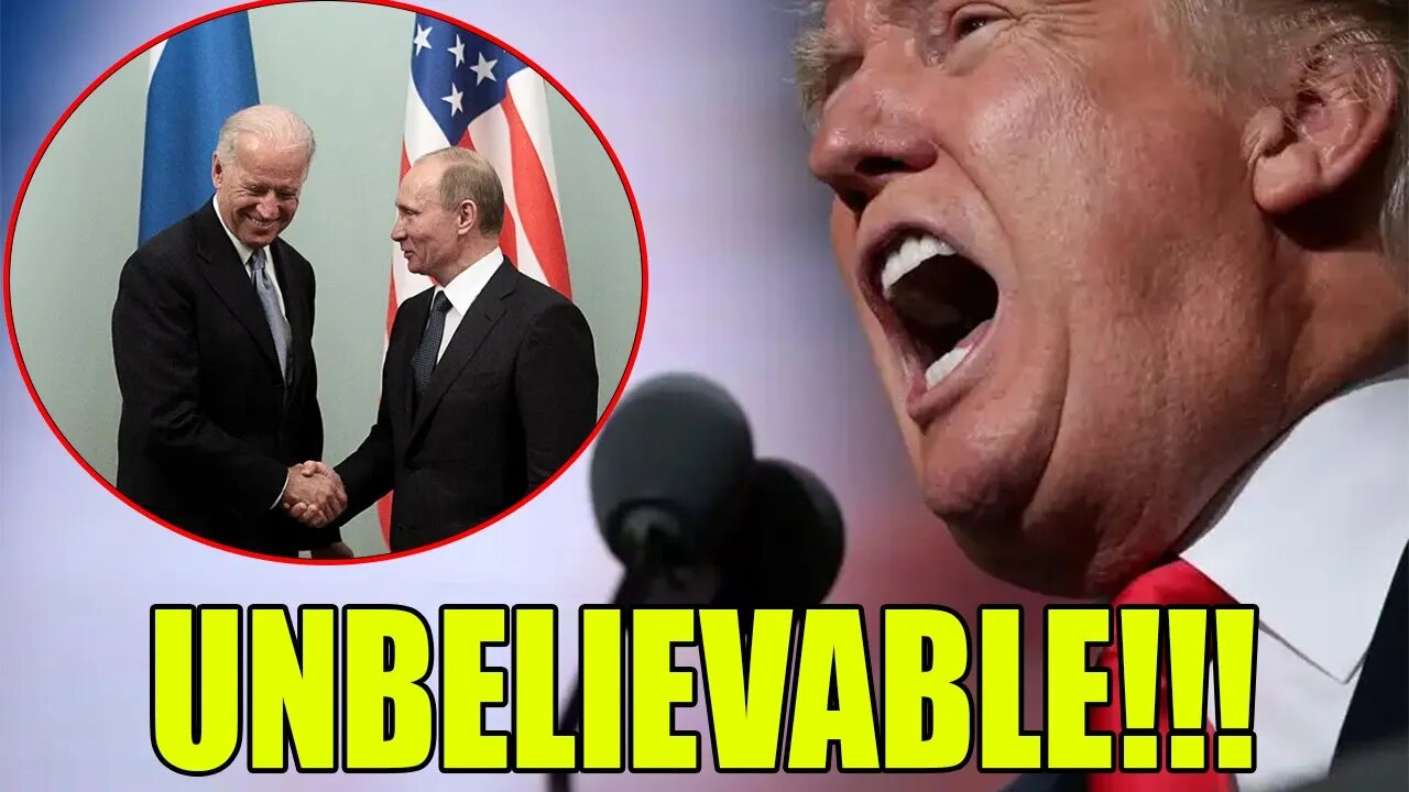 UNBELIEVABLE!!! Trump makes surprising statement!!!