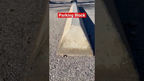 Parking block looks amazing and highly skateable!