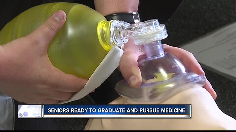 Meridian Medical Arts Charter School seniors preparing for graduation