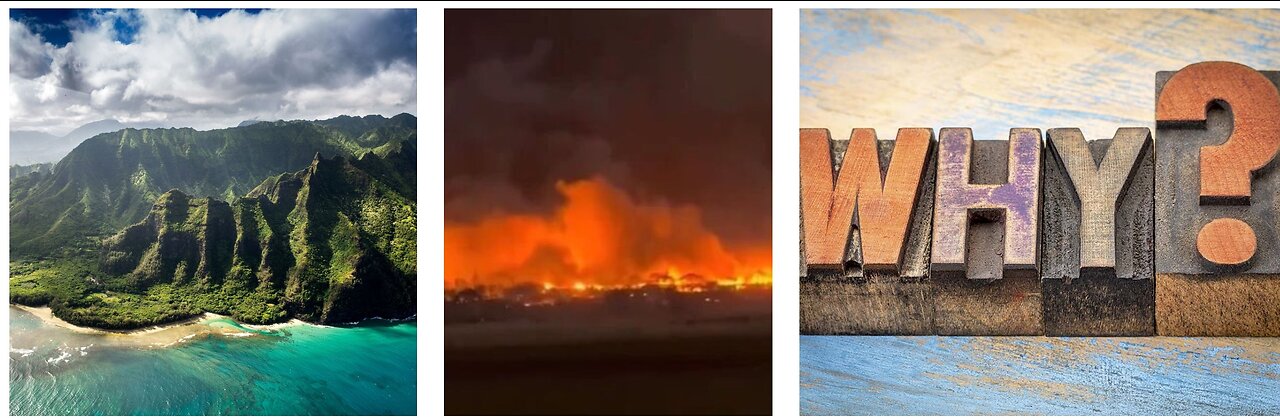 What is the truth about the catastrophic fires in Maui, Hawaii, my friends? Lets find out together