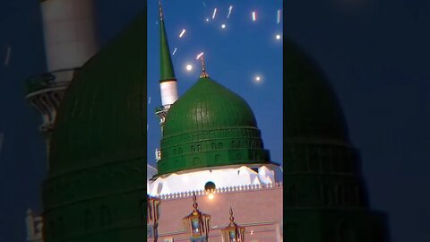 Masjid Nabvi Ka Manzar|| Sweet Naat #trending #viral #whatsappstatus