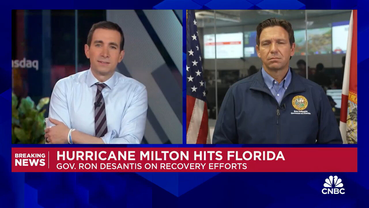 Gov. DeSantis Nukes Kamala For Trying To Make These Hurricanes About Her