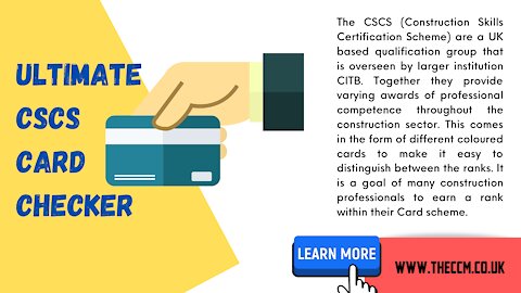 CSCS Cards - Checking CSCS Labour Card Details