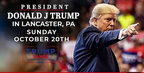 President Trump in Lancaster, PA