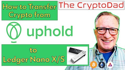 Transfer Ethereum, BAT & Bitcoin from Uphold to Ledger Nano | Secure Your Cryptos 🔐