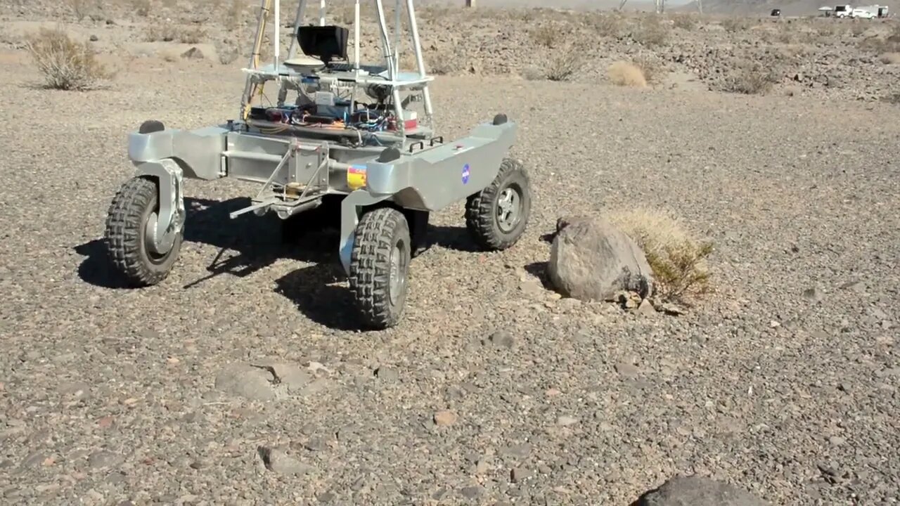 Rover Searches California Desert for Water to Simulate Future Lunar Missions