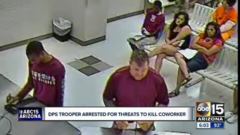 DPS trooper arrested for threatening to kill coworker