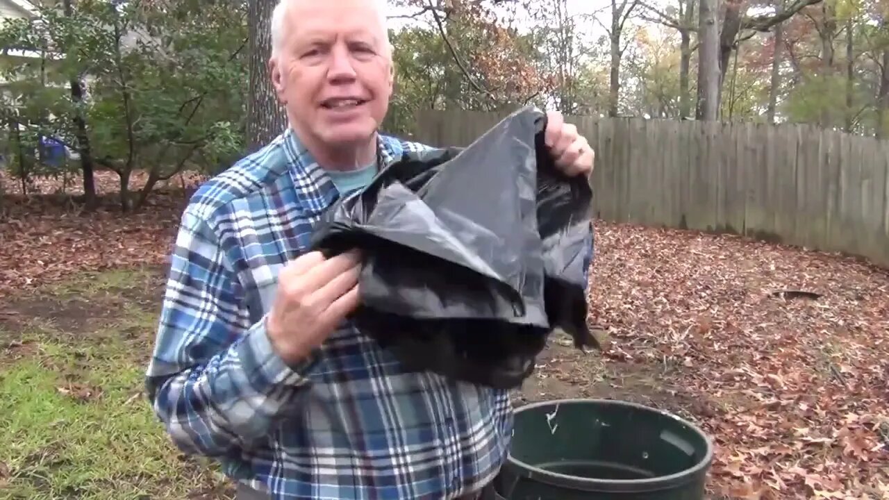 How To Rake (Bag) Leaves