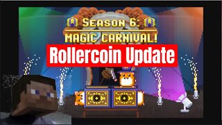 Rollercoin Mining Simulator Update , Season 6 Progress & More , Earn Free Crypto