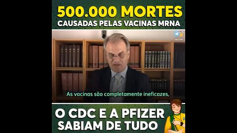 Vacinas da covid já mataram 500.000 e eles já sabiam!
