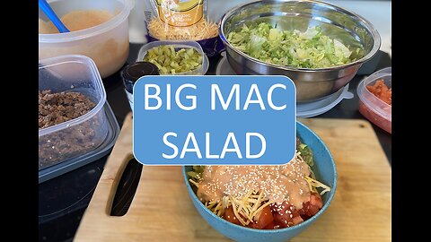 BIG MAC SALAD | SO GOOD!