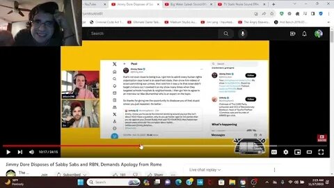 Jimmy Dore's Dumbest Take. This Is Ridiculous (His Recent Jab At Sabby Sabs Was Beyond The Pale).