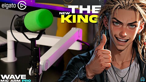 elgato Wave Mic Arm PRO 🔥 The new KING of Low Profile Mic Arms