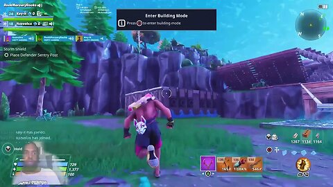 Fortnite with Rock Mercury
