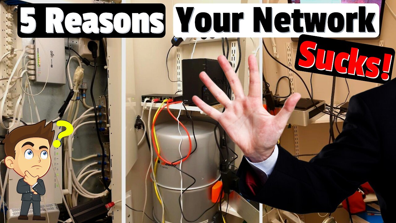 5 Reasons - Your Home Network Sucks! Home Network Setup Gone Wrong!