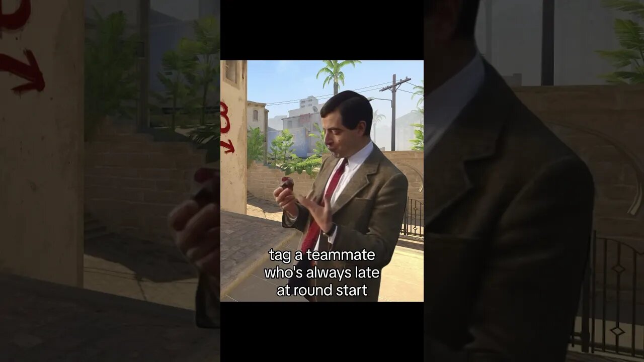 "I was getting something to drink" 😶 #cs2 #csgo #mrbean #gaming