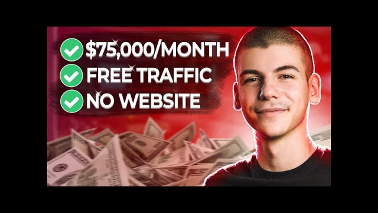 How To Start Affiliate Marketing For Beginners | How I Made $75,000 With Free Traffic (2022)