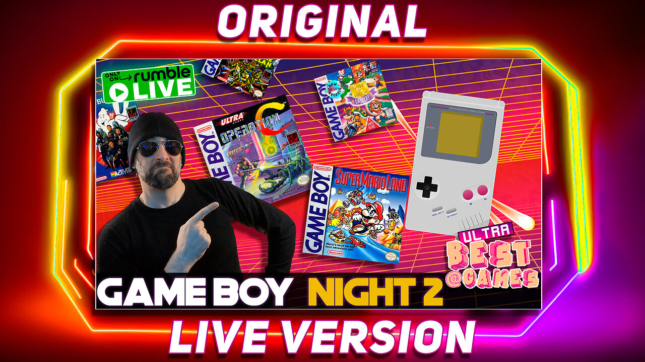 Game Boy Night 2 | ULTRA BEST AT GAMES (Original Live Version)