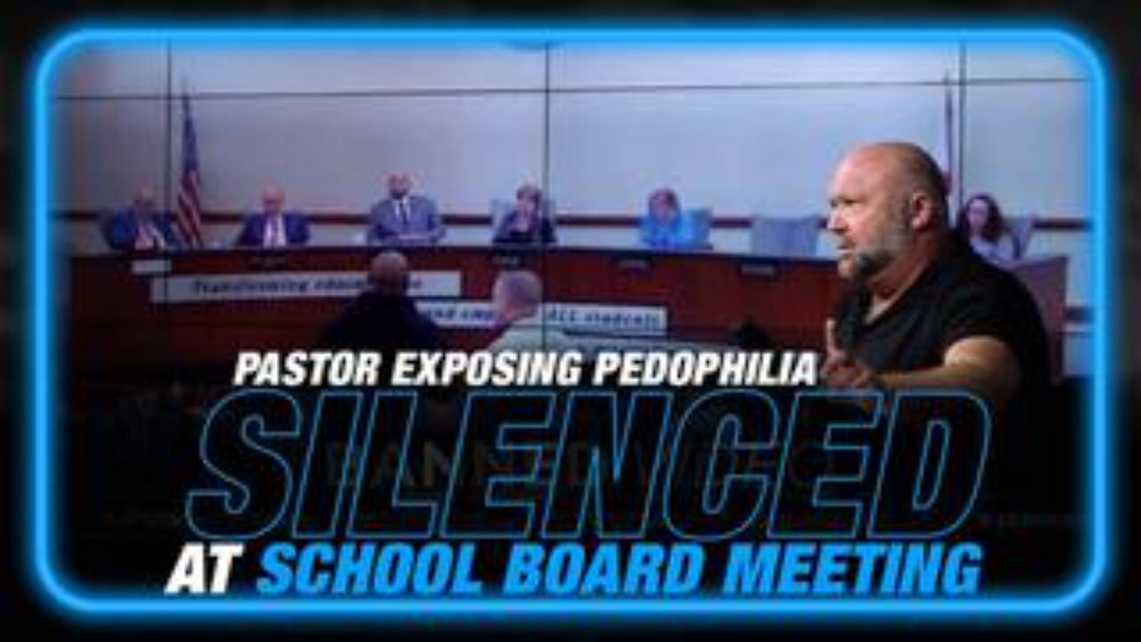 Pastor Exposing Pedophilia in Public Schools Silenced at School Board Meeting